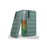 CONSTRAIN - Samsung Galaxy M34 5G ile uyumlu Kılıf Kamera Korumalı Parmak İzi Bırakmayan İçi Kadife Yumuşak Sıvı Silikon Kapak - Yeşil