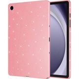 CONSTRAIN - Samsung Galaxy Tab S9 FE ile Uyumlu Tablet Kılıf Renkli Simli Işıltılı Silikon Kapak - Pembe 1