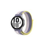CONSTRAIN - Samsung Galaxy Watch 4 5 6 7 Fe 40 40 44 Classic 42 43 46 47 Mm Kordon Hasır Kordon 1-1 ile Uyumlu Klips - Beyaz 1