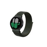 CONSTRAIN - Samsung Galaxy Watch 4 5 6 7 Fe 40 40 44 Classic 42 43 46 47 Mm Kordon Hasır Kordon 1-1 ile Uyumlu Klips - Haki