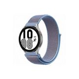 CONSTRAIN - Samsung Galaxy Watch 4 5 6 7 Fe 40 40 44 Classic 42 43 46 47 Mm Kordon Hasır Kordon 1-1 ile Uyumlu Klips - Mor
