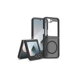 CONSTRAIN - Samsung Galaxy Z Flip 6 ile uyumlu Kılıf M-safe Özellikli Sotf Mat Kamera Korumalı Premium Sert Kapak
