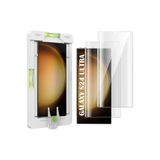 CONSTRAIN - Samsung ile uyumlu Galaxy S24 Ultra Ekran Koruyucu Kolay Uygulama Aparatlı Easy Body Kavisli Otomatik Bas Çek