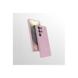 CONSTRAIN - Samsung ile uyumlu Galaxy S24 Ultra Kılıf MagSafe ile uyumlu Halkalı Extra Standlı Içi Kadife Yumuşak Renkli Silikon Kapak - pembe