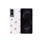 CONSTRAIN - Samsung ile uyumlu Galaxy S25 Edge Fiyonk Desenli Şeffaf Kılıf Simli Darbeye Karşı Dayanıklı ışıltılı Kapak