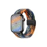 CONSTRAIN - Samsung ile uyumlu Galaxy Watch 4 5 6 7 Fe 40 40 44 Classic 42 43 46 47 Mm Kordon Magnet Örgü Strap - Kahverengi