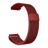 CONSTRAIN - Samsung ile uyumlu Galaxy Watch 4 5 6 7 Fe 40 40 44 Classic 42 43 46 47 Mm Kordon Milano Loop Kordon - Kırmızı