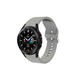 CONSTRAIN - Samsung ile uyumlu Galaxy Watch 4 5 6 7 Fe 40 40 44 Classic 42 43 46 47 Mm Kordon Silikon Kordon - Gri 2