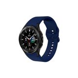 CONSTRAIN - Samsung ile uyumlu Galaxy Watch 4 5 6 7 Fe 40 40 44 Classic 42 43 46 47 Mm Kordon Silikon Kordon - Lacivert 2
