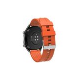 CONSTRAIN - Samsung ile uyumlu Galaxy Watch 4 5 6 7 Fe 40 40 44 Classic 42 43 46 47 Mm Kordon Silikon Şerit Kordon 23 - Turuncu