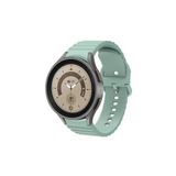 CONSTRAIN - Samsung ile uyumlu Galaxy Watch 4 5 6 7 Fe 40 40 44 Classic 42 43 46 47 Mm Kordon Wave Dalgalı Silikon Kordon - Mavi 2