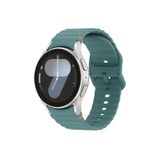 CONSTRAIN - Samsung ile uyumlu Galaxy Watch 4 5 6 7 FE 40 44 Classic 42 43 46 47 mm Kordon Dekoratif Örgü Çizgili Spor Sili - Çok Renkli 3