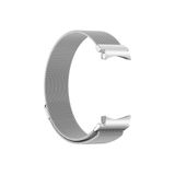 CONSTRAIN - Samsung ile uyumlu Galaxy Watch 6 Classic 43mm 2 Kordon Milano Loop Metal Kordon - Gümüş