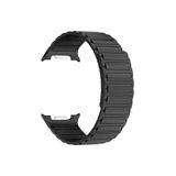 CONSTRAIN - Samsung ile uyumlu Galaxy Watch 8 40/44 mm Magnetik Silikon Kordon Baklalı Desenli Mıknatıslı Kayış - Çok Renkli 3