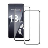 CONSTRAIN - Xiaomi Mi 13 Pro ile Uyumlu Ekran Koruyucu Cam Polymer Uv Esnek Nano Cam Tam Kaplar Oval Kenarlı