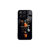 CONSTRAIN - Xiaomi Mi 15T Pro ile uyumlu Kılıf Boyalı Tablo Desenli Fiyonk Ve Leopar Tasarımlı 3D Ayna Görünümlü Korumalı Kapak - Siyah