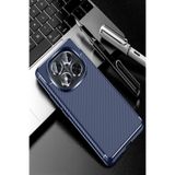 CONSTRAIN - Xiaomi Redmi Note 15 Pro 4G ile Uyumlu Kamera Korumalı (Karbon Tasarım) Koruyucu Lüx Silikon Kılıf - Lacivert