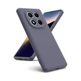 CONSTRAIN - Xiaomi Redmi Note 15 Pro ile uyumlu 4G Kamera Korumalı Mat Renkli Esnek Yumuşak Silikon Kılıf - Gri