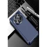 CONSTRAIN - Xiaomi Redmi Note 15 Pro Plus ile uyumlu Kamera Korumalı (Karbon Tasarım) Koruyucu Silikon Kılıf - Lacivert