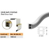 Contacall Çelik Kapı Kasa Fitili Contası Çelik Kapı Contası 6 Metre Siyah