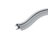 Contacall Kalın Fitil Pvc Kapı Pencere Contası Pvc Doğrama Fitili Kalın Model 7Mm 25 Metre Gri