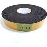 Contacall Kapı Pencere Bandı Yapışkan Sünger 4 Milim Kalınlık 40 Milim Genişlik 10 Metre Uzunluk / Eva-4*40