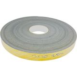 Contacall Kapı Pencere İzolasyon Bandı Yapışkan Kapı Pencere Süngeri Eva 3 mm x 30 mm Siyah 25 Metre
