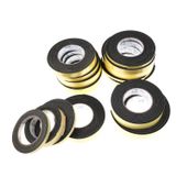 Contacall Kapı Pencere İzolasyon Bandı Yapışkan Sünger 3 mm Kalınlık 35 mm Genişlik 10 Metre Uzunluk/EPDM-3 * 35
