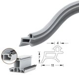 Contacall Pimapen Pvc Kapı Pencere Fitili Contası 40 Metre Gri