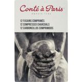 Conte a Paris : Sıkıştırılmış Kömür Kalem Seti : Karton Kutu (12 Adet Karışık) - Karışık Renk