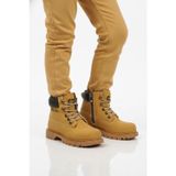 Conteyner Camel Nubuk Kaymaz Unisex Çocuk Bot 921 F