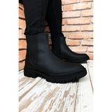 Conteyner Domino Siyah Fermuarsız Erkek Bot