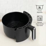 Conti CDF-401 Frito Airfryer Yağsız Fritöz - 0-Kahverengi