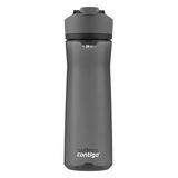 Contigo Cortland su şişesi, BPA içermeyen plastik su şişesi, sızdırmaz kapaklı ve taşıma saplı, bulaşık makinesinde yıkanabilir, meyan kökü, 24 oz