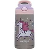 Contigo Gizmo Dragon Çelik Çocuk Suluğu 420ML Pembe