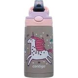 Contigo Gizmo Flip Unicorn Çelik 420 ml Pembe Çocuk Suluğu