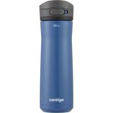 Contigo Jackson Chill 2.0 Çelik Tek El Bas Iç Kilitli Su Matarası 590ML - Mavi - 590 ml