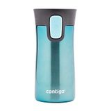 Contigo Üniseks Pinnacle Snapseal Termo Paslanmaz çelik yalıtımlı kupa,Turkuaz,300 ml