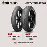 Continental Contiattack Sm Evo 110/70 R17 54H - 140/70 R17 66H Ön Arka Motosiklet Lastik Takımı 2023