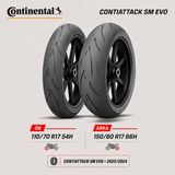 Continental Contiattack Sm Evo 110/70 R17 54H - 150/60 R17 66H Ön Arka Motosiklet Lastik Takımı 2023/2024