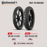 Continental TKC 70 Rocks 90/90-21 54H - 150/70 R18 70S Ön Arka Motosiklet Lastik Takımı 2026/2025
