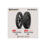 Continental Tkc 80 M+S 110/80 B19 59Q - 150/70 B17 69Q Ön Arka Motosiklet Lastik Takımı 2022/2024