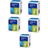 Contour Plus Bayer 5 Kutu 250 Adet Kan Şekeri Ölçüm Stribi Laboratuvar Düzeyinde Doğruluk