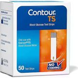 Contour TS Kan Şekeri Ölçüm Çubuğu Stripi 50 Adet
