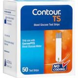 Contour Ts Kan Şekeri Ölçüm Stribi 50\\\'li-1 Kutu - Çok Renkli