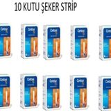 Contour Ts Kan Şekeri Test Stripi 50'li 10 Kutu