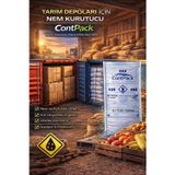 Contpack Askısız Rutubet Nem Alıcı Engelleyici Konteyner Kurutucu Terleme Önleyici 5 Paket 1900 Gr