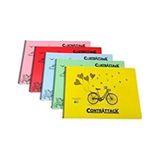 CONTRATTAK 35X50 Plastik Kapaklı 25 Yaprak Resim Defteri Renkli Seçeneklerle Kullanıma Uygun - Çoklu - Beyaz Fotokopi Kağıdı