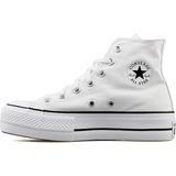 Converse 560846C Chuck Taylor All Star Platform Canvas Unisex Siyah-Beyaz Günlük Sneaker Ayakkabı