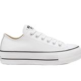 Converse 561680C Chuck Taylor All Star Leather Beyaz Platform Kadın Günlük Ayakkabı